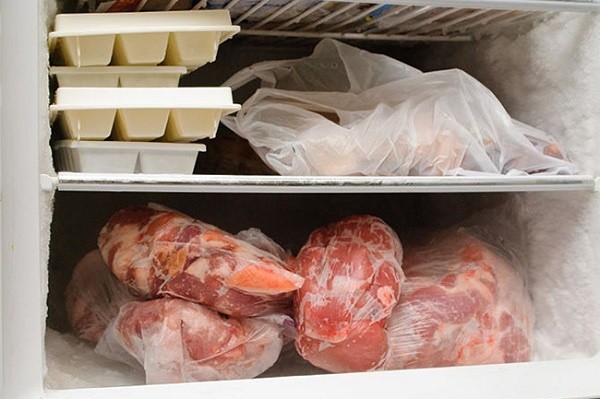 Bảo quản thịt trong tủ lạnh 